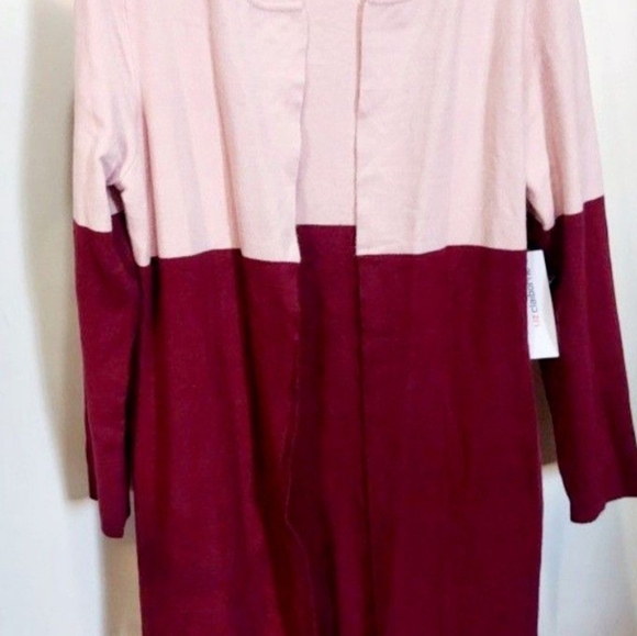 Liz Claiborne Womens Long Sleeve Open Front Cardigan, size Medium. - Picture 9 of 11